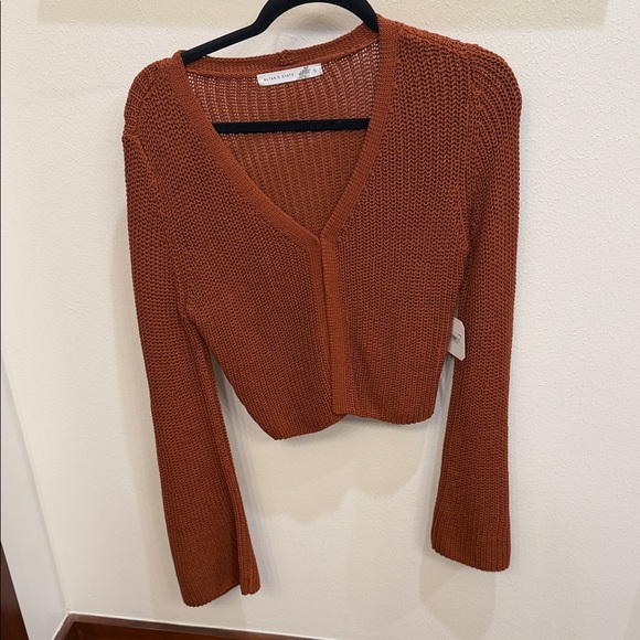Altar’d State Rust Sweater - Picture 2 of 6
